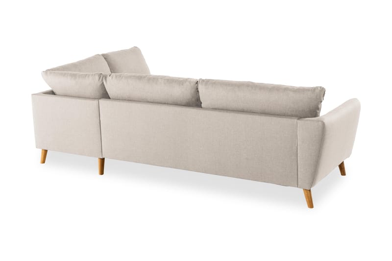 Trend 4-sits Högervänd L-formad Schäslongsoffa i Tyg 280 cm bred - Beige - Products - Möbler - Soffa - Divansoffa & schäslongsoffa - 4 sits soffa med divan