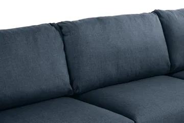 Trend 4-sits Högervänd L-formad Schäslongsoffa i Tyg - Blå - Products - Möbler - Soffa - Divansoffa & schäslongsoffa - 4 sits soffa med divan