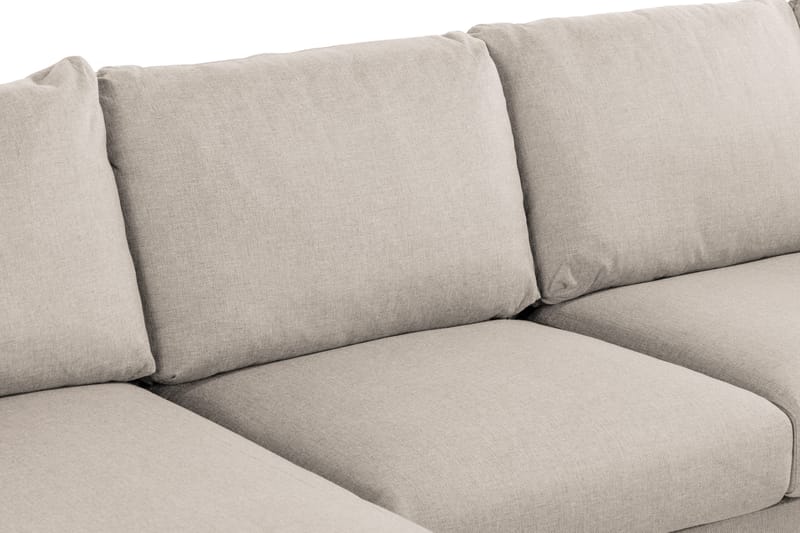 Trend 4-sits Högervänd U-formad Soffa med Divan och Schäslong i Tyg - Beige - Products - Möbler - Soffa - Divansoffa & schäslongsoffa - 4 sits soffa med divan