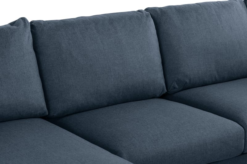 Trend 4-sits Högervänd U-formad Soffa med Divan och Schäslong i Tyg - Blå - Products - Möbler - Soffa - Divansoffa & schäslongsoffa - 4 sits soffa med divan