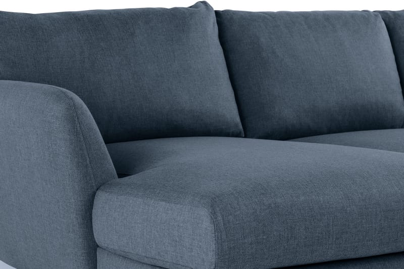 Trend 4-sits Högervänd U-formad Soffa med Divan och Schäslong i Tyg - Blå - Products - Möbler - Soffa - Divansoffa & schäslongsoffa - 4 sits soffa med divan