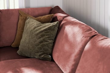 Trend 4-sits Vänstervänd L-formad Schäslongsoffa i Sammet - Rosa - Products - Möbler - Soffa - Divansoffa & schäslongsoffa - 4 sits soffa med divan