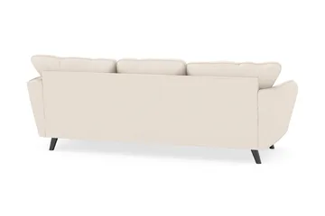 Trend Lyx 3-sits Högervänd L-formad Divansoffa i Manchester - Beige - Products - Möbler - Soffa - Divansoffa & schäslongsoffa - 4 sits soffa med divan