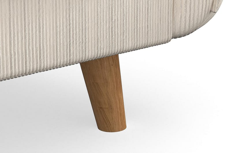 Trend Lyx 3-sits Högervänd L-formad Divansoffa i Manchester - Beige - Products - Möbler - Soffa - Divansoffa & schäslongsoffa - 4 sits soffa med divan