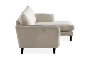 Trend Lyx 3-sits Högervänd L-formad Divansoffa i Tyg - Beige - Products - Möbler - Soffa - Divansoffa & schäslongsoffa - 4 sits soffa med divan