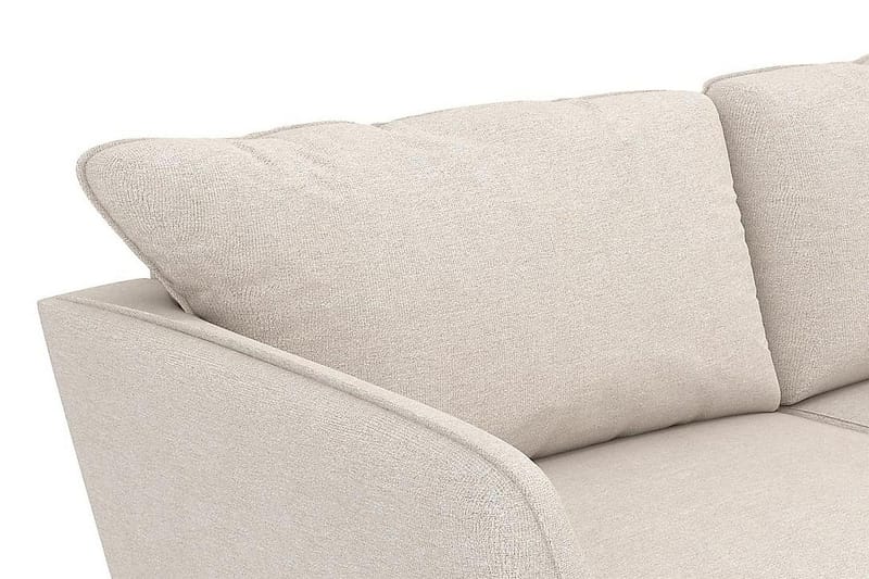 Trend Lyx 3-sits Högervänd L-formad Divansoffa i Tyg - Beige - Products - Möbler - Soffa - Divansoffa & schäslongsoffa - 4 sits soffa med divan