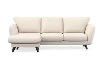 Trend Lyx 3-sits Vänstervänd L-formad Divansoffa i Manchester - Beige - Products - Möbler - Soffa - Divansoffa & schäslongsoffa - 4 sits soffa med divan