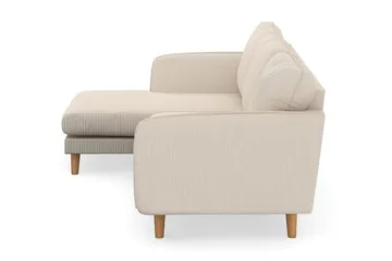Trend Lyx 3-sits Vänstervänd L-formad Divansoffa i Manchester - Beige - Products - Möbler - Soffa - Divansoffa & schäslongsoffa - 4 sits soffa med divan