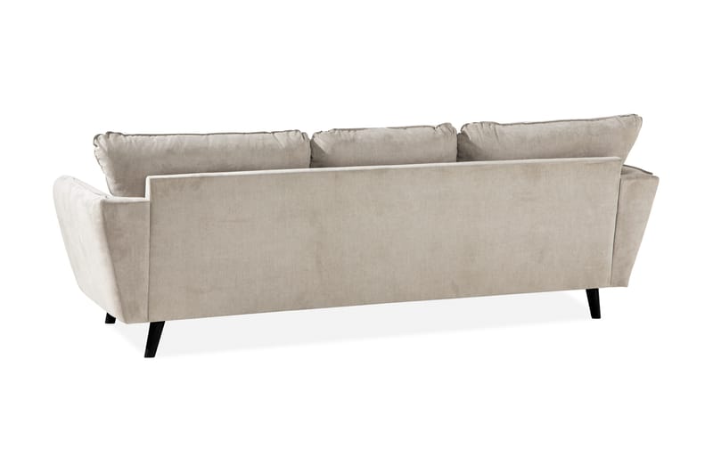 Trend Lyx 3-sits Vänstervänd L-formad Divansoffa i Tyg - Beige - Products - Möbler - Soffa - Divansoffa & schäslongsoffa - 4 sits soffa med divan