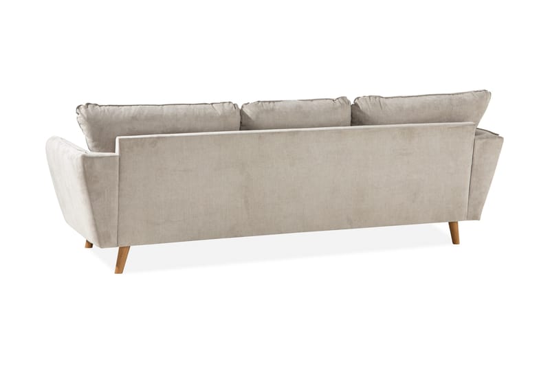 Trend Lyx 3-sits Vänstervänd L-formad Divansoffa i Tyg - Beige - Products - Möbler - Soffa - Divansoffa & schäslongsoffa - 4 sits soffa med divan
