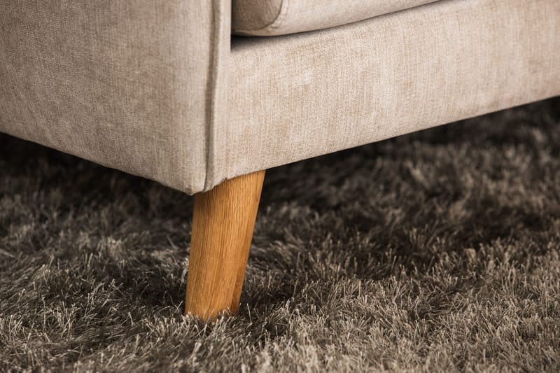 Trend Lyx 3-sits Vänstervänd L-formad Divansoffa i Tyg - Beige - Products - Möbler - Soffa - Divansoffa & schäslongsoffa - 4 sits soffa med divan