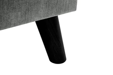 Trend Lyx 3-sits Vänstervänd L-formad Divansoffa i Tyg - Grå - Products - Möbler - Soffa - Divansoffa & schäslongsoffa - 4 sits soffa med divan