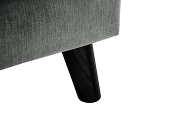 Trend Lyx 3-sits Vänstervänd L-formad Divansoffa i Tyg - Grå - Products - Möbler - Soffa - Divansoffa & schäslongsoffa - 4 sits soffa med divan