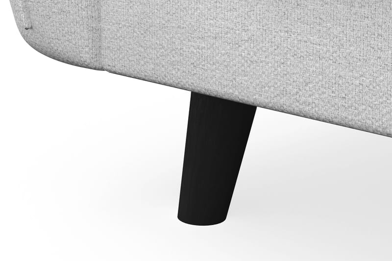 Trend Lyx 3-sits Vänstervänd L-formad Divansoffa i Tyg - Ljusgrå - Products - Möbler - Soffa - Divansoffa & schäslongsoffa - 4 sits soffa med divan