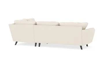Trend Lyx 4-sits Högervänd L-formad Schäslongsoffa i Manchester - Beige - Products - Möbler - Soffa - Divansoffa & schäslongsoffa - 4 sits soffa med divan