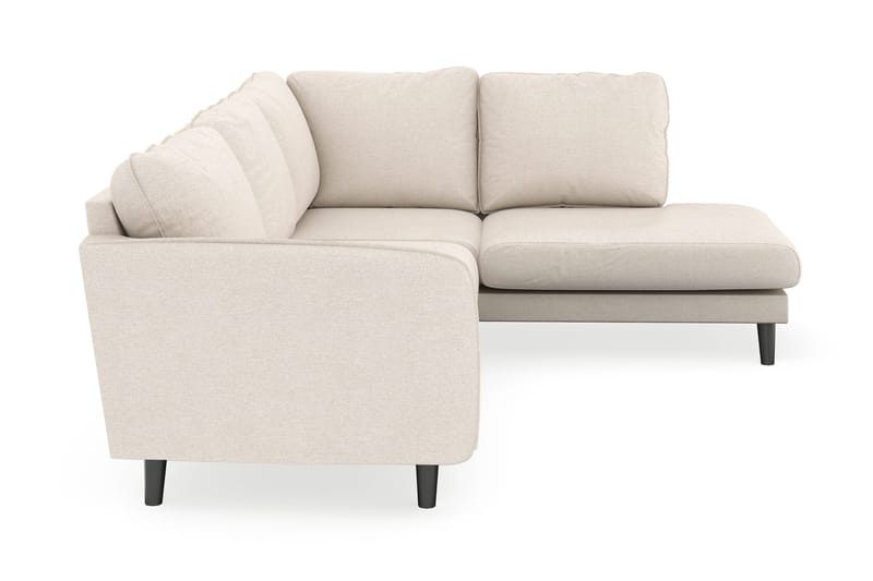 Trend Lyx 4-sits Högervänd L-formad Schäslongsoffa i Tyg - Beige - Products - Möbler - Soffa - Divansoffa & schäslongsoffa - 4 sits soffa med divan