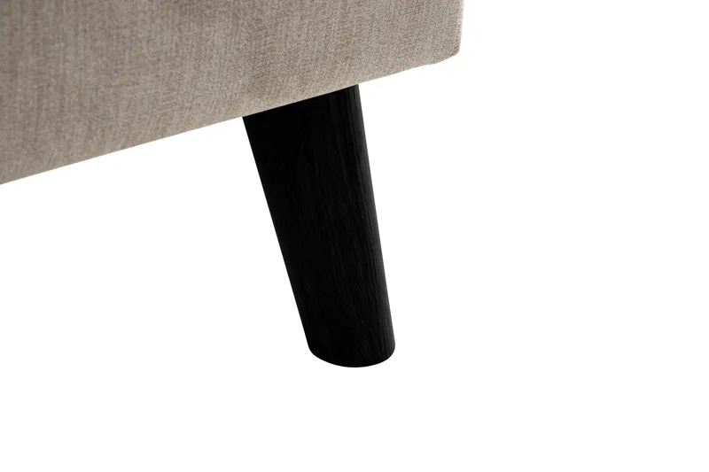 Trend Lyx 4-sits Högervänd L-formad Schäslongsoffa i Tyg - Beige - Products - Möbler - Soffa - Divansoffa & schäslongsoffa - 4 sits soffa med divan
