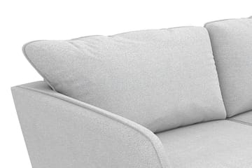 Trend Lyx 4-sits Högervänd L-formad Schäslongsoffa i Tyg - Ljusgrå - Products - Möbler - Soffa - Divansoffa & schäslongsoffa - 4 sits soffa med divan