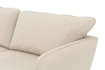 Trend Lyx 4-sits Vänstervänd L-formad Schäslongsoffa i Manchester - Beige - Products - Möbler - Soffa - Divansoffa & schäslongsoffa - 4 sits soffa med divan
