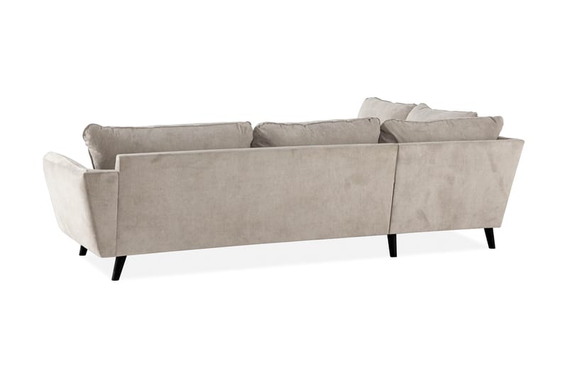 Trend Lyx 4-sits Vänstervänd L-formad Schäslongsoffa i Tyg - Beige - Products - Möbler - Soffa - Divansoffa & schäslongsoffa - 4 sits soffa med divan