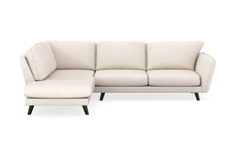 Trend Lyx 4-sits Vänstervänd L-formad Schäslongsoffa i Tyg - Beige - Products - Möbler - Soffa - Divansoffa & schäslongsoffa - 4 sits soffa med divan