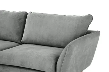 Trend Lyx 4-sits Vänstervänd L-formad Schäslongsoffa i Tyg - Grå - Products - Möbler - Soffa - Divansoffa & schäslongsoffa - 4 sits soffa med divan
