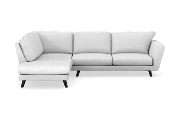 Trend Lyx 4-sits Vänstervänd L-formad Schäslongsoffa i Tyg - Ljusgrå - Products - Möbler - Soffa - Divansoffa & schäslongsoffa - 4 sits soffa med divan