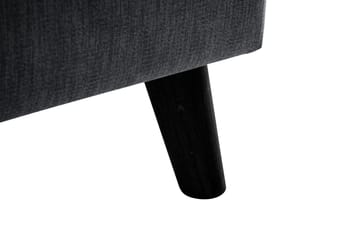 Trend Lyx Schäslongsoffa Vänster - Mörkgrå/Svart - Products - Möbler - Soffa - Divansoffa & schäslongsoffa - 4 sits soffa med divan