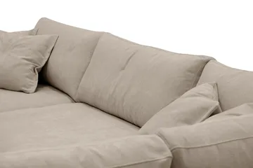 Valencia Extra Djup 4-sits Soffa med Schäslong Höger - Brun - Products - Möbler - Soffa - Divansoffa & schäslongsoffa - 4 sits soffa med divan
