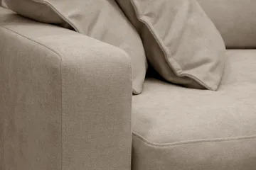 Valencia Extra Djup 4-sits Soffa med Schäslong Höger - Brun - Products - Möbler - Soffa - Divansoffa & schäslongsoffa - 4 sits soffa med divan