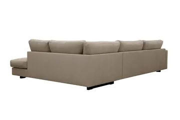 Valencia Extra Djup 4-sits Soffa med Schäslong Höger - Brun - Products - Möbler - Soffa - Divansoffa & schäslongsoffa - 4 sits soffa med divan