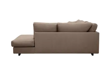 Valencia Extra Djup 4-sits Soffa med Schäslong Höger - Mörkbrun - Products - Möbler - Soffa - Divansoffa & schäslongsoffa - 4 sits soffa med divan