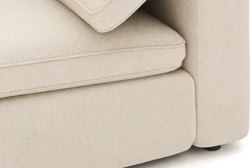 Visby 4-sits L-formad Djup Vändbar Soffa med Divan i Tyg - Beige - Products - Möbler - Soffa - Divansoffa & schäslongsoffa - 4 sits soffa med divan