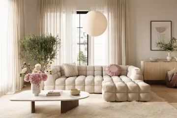XS23-003 corner sofa OTE Belfast. Andrarum Beige Left-faced VALUE_MISSING_5 - Beige - Products - Möbler - Soffa - Divansoffa & schäslongsoffa - 4 sits soffa med divan