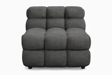 Elise Bubblig Soffgrupp 3-sits Soffa + Fåtölj - Mörkgrå - Products - Möbler - Soffa - Soffgrupp