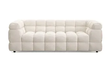Elise Bubblig Soffgrupp 3-sits Soffa + Fåtölj - Vit - Products - Möbler - Soffa - Soffgrupp
