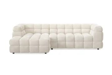 Elise Bubblig Soffgrupp 4-sits Divansoffa Vänster + Fåtölj - Beige - Products - Möbler - Soffa - Soffgrupp