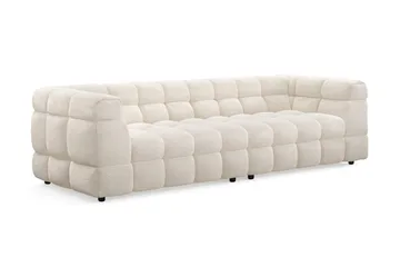 Elise Bubblig Soffgrupp 4-sits Soffa + Fåtölj - Beige - Products - Möbler - Soffa - Soffgrupp