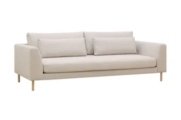 Florenz 3-sits Tygsoffa - Beige - Products - Möbler - Soffa - 3 sits soffa