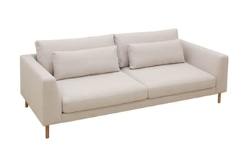 Florenz 3-sits Tygsoffa - Beige - Products - Möbler - Soffa - 3 sits soffa