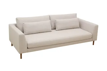 Florenz 3-sits Tygsoffa - Beige - Products - Möbler - Soffa - 3 sits soffa