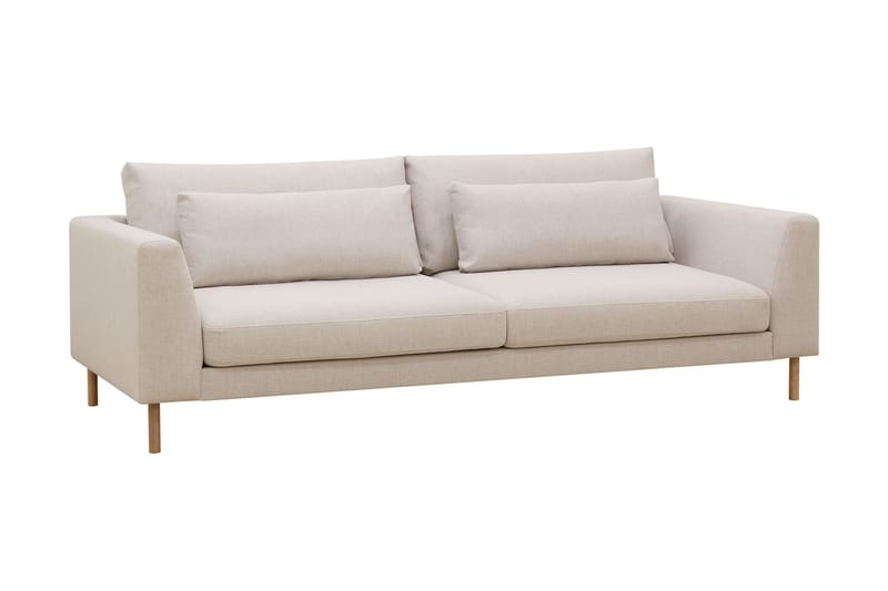 Florenz 3-sits Tygsoffa - Beige - Products - Möbler - Soffa - 3 sits soffa