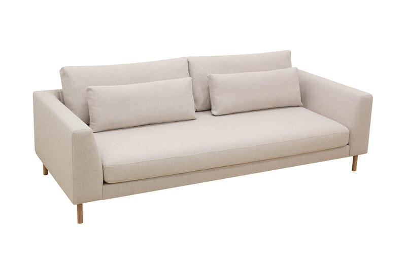 Florenz 3-sits Tygsoffa - Beige - Products - Möbler - Soffa - 3 sits soffa