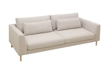 Florenz 3-sits Tygsoffa - Beige - Products - Möbler - Soffa - 3 sits soffa