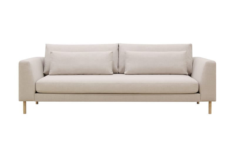 Florenz 3-sits Tygsoffa - Beige - Products - Möbler - Soffa - 3 sits soffa