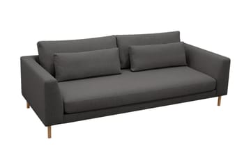 Florenz 3-sits Tygsoffa - Mörkgrå - Products - Möbler - Soffa - 3 sits soffa