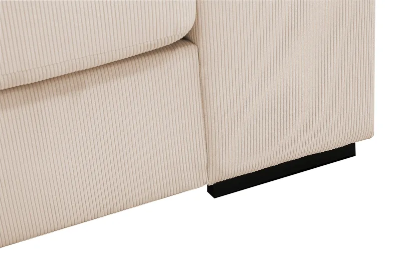 Grande 5-sits Soffa med Schäslong Vänster - Beige Manchester - Products - Möbler - Soffa - Divansoffa & schäslongsoffa