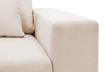 Grande 5-sits Soffa med Schäslong Vänster - Beige Manchester - Products - Möbler - Soffa - Divansoffa & schäslongsoffa