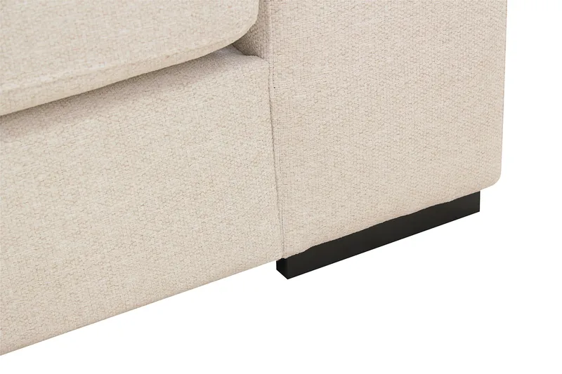 Grande 5-sits Soffa med Schäslong Vänster - Beige Tyg - Products - Möbler - Soffa - Divansoffa & schäslongsoffa