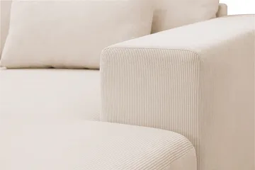 Grande 5-sits U-Soffa med Divan Höger - Beige Manchester - Products - Möbler - Soffa - U-soffa